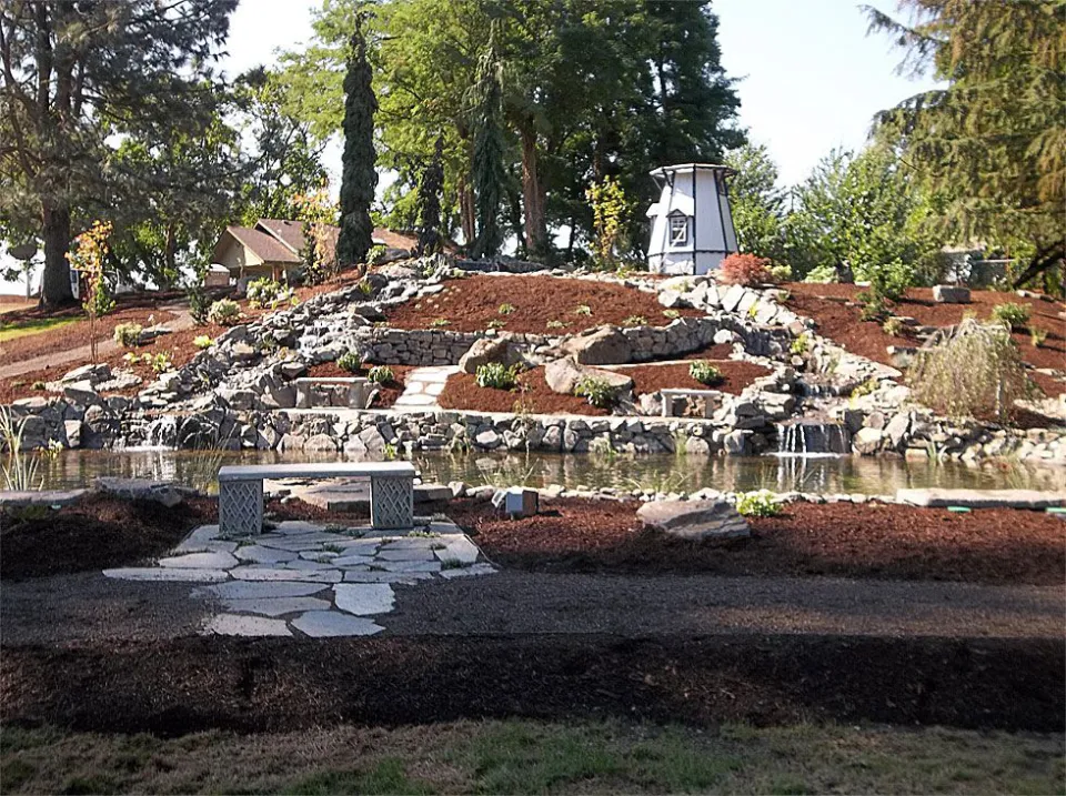 Ponds & Water Features project by Davidson's Landscape