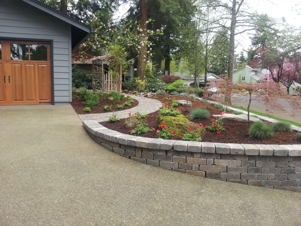 Retaining Walls & Stonework project by Davidson's Landscape